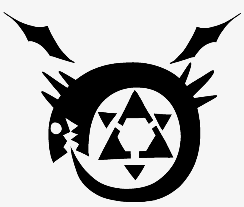Ouroboros Transparent Fullmetal Alchemist Vector Freeuse - Full Metal Alchemist Logo Homunculus, transparent png #656972