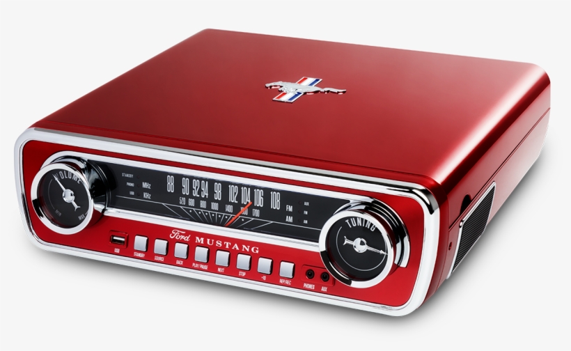 A Quiet Belt Drive 3 Speed Turntable - Ion Mustang Lp (black), transparent png #657215