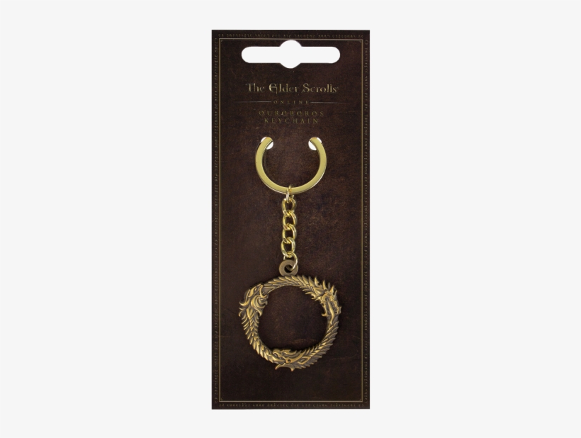 The Elder Scrolls Online Keychain Ouroboros - Elder Scrolls Online Ouroboros Key Ring (gadgets), transparent png #657309