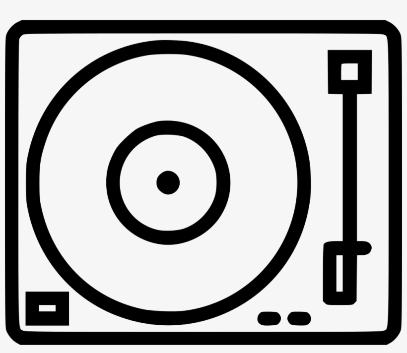 Turntable Svg Png Icon Free Download - Icon, transparent png #657555