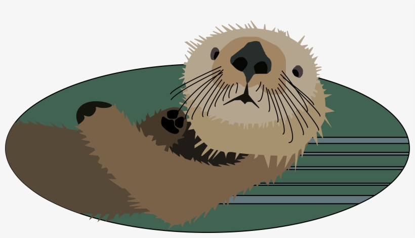 Clipart - Sea Otter - Sea Otter Clip Art, transparent png #657604