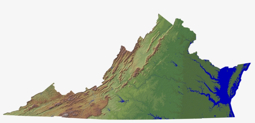 The Mountains Of Virginia - Electoral Map 2016 County Virginia, transparent png #658072