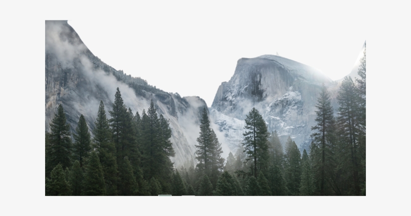 File - Mountains - Osx Wallpaper Yosemite, transparent png #658268