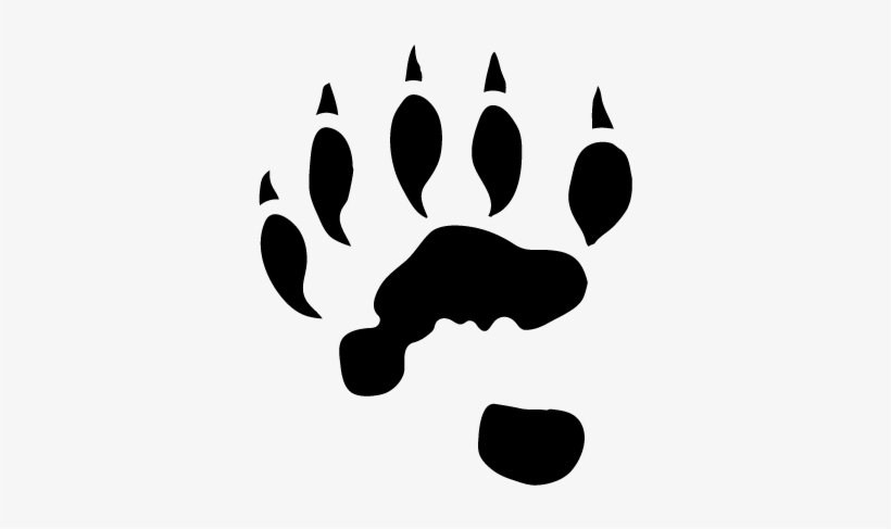 Paw Clipart Otter - North American River Otter Footprint, transparent png #658355