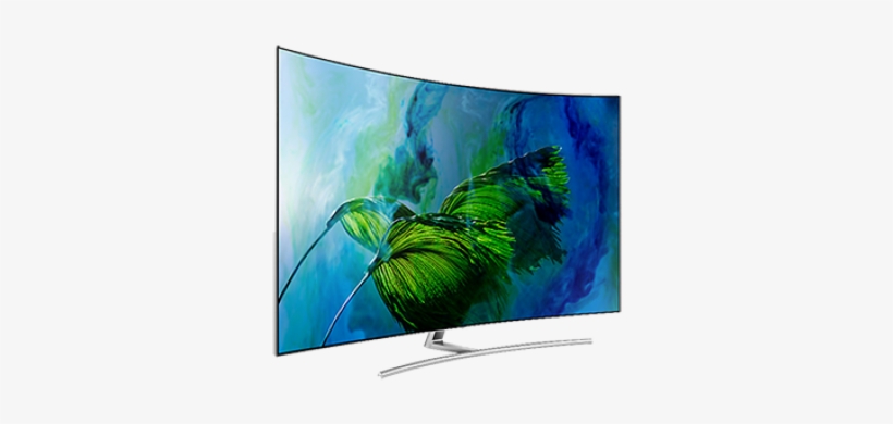 Samsung 55" Q8c Curved Qled Ultra Hd (premium Hdr 1500, transparent png #658502