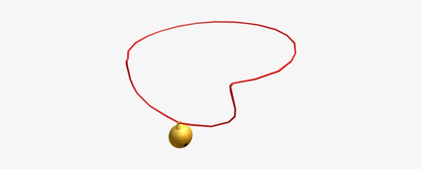 Jingle Bell Necklace - Roblox Bell Necklace, transparent png #658527