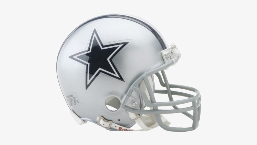 Dallas Cowboys Nfl Mini Helmet - Dallas Cowboys Riddell Mini-replica Helmet ..., transparent png #658670