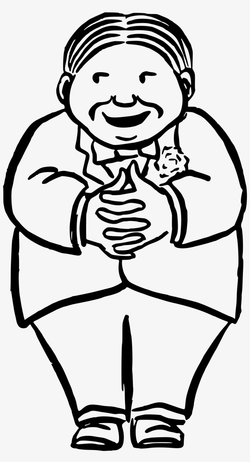 Big Image - Muz Omalovanky, transparent png #658900