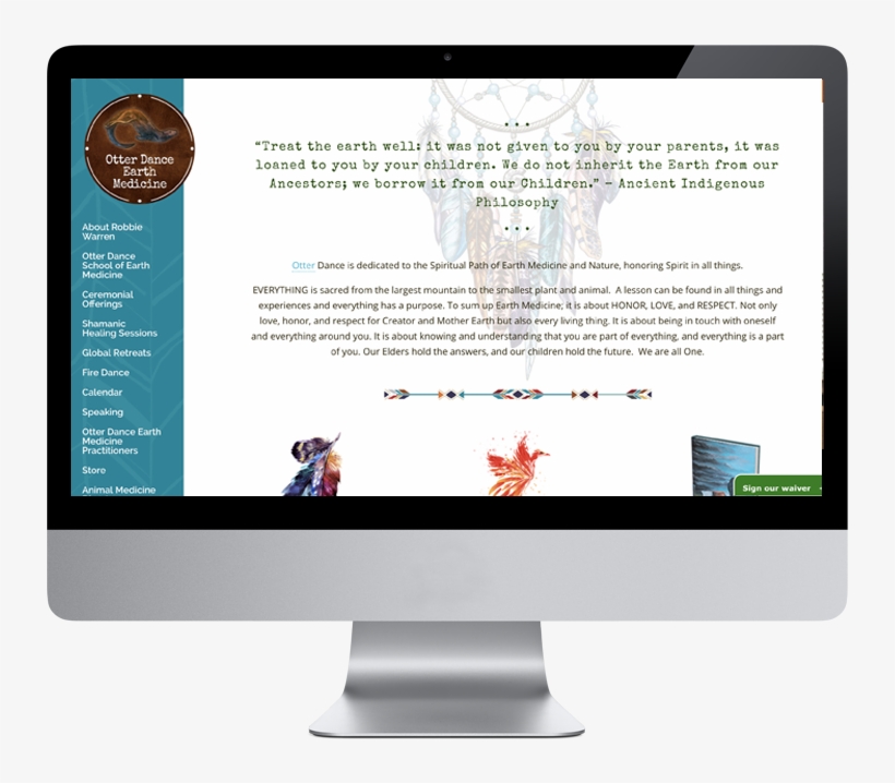 Otter Dance Website - Web Design, transparent png #659172