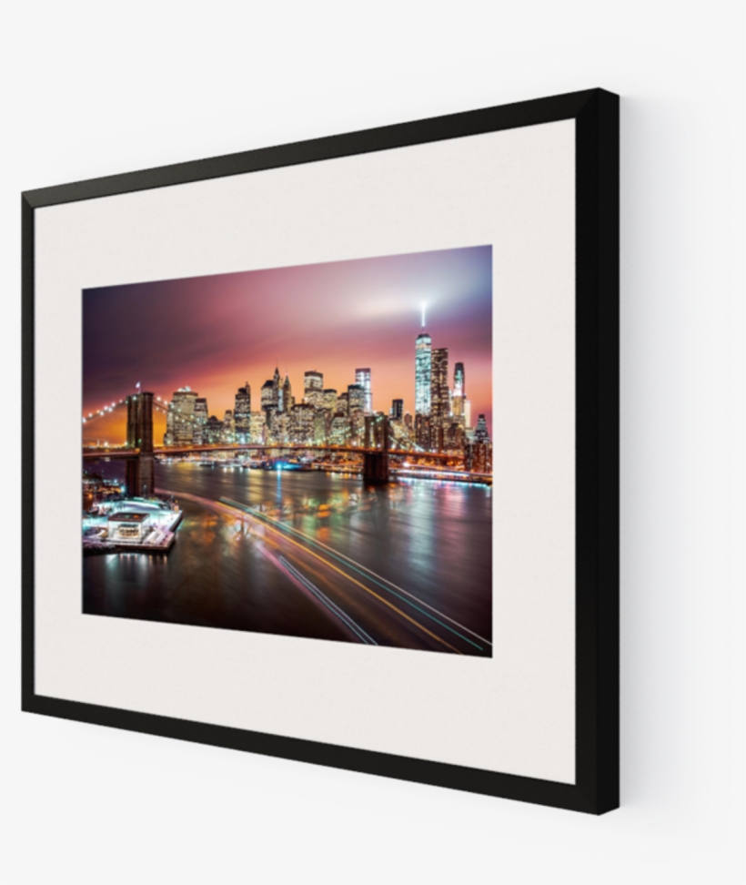 Photo New York Skyline - Picture Frame, transparent png #659194