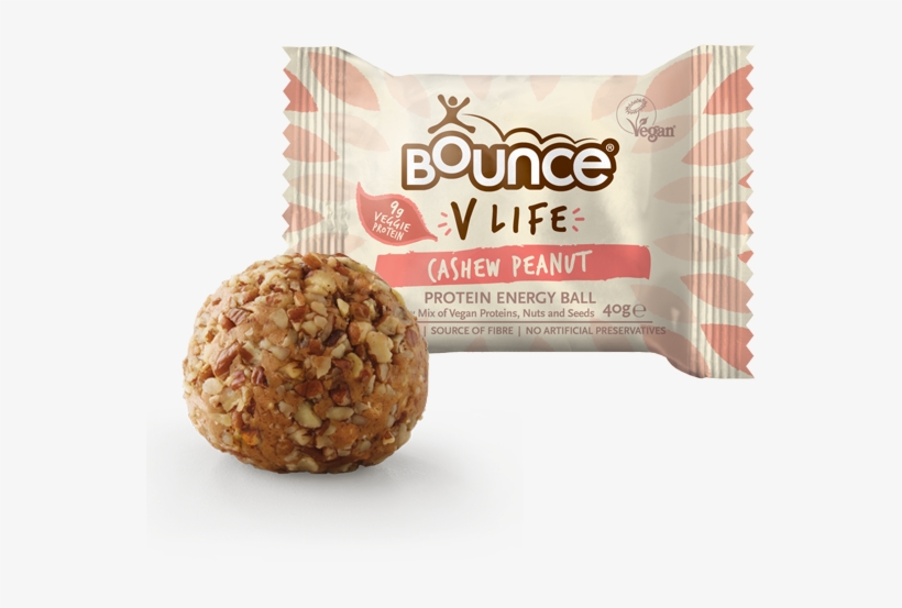 V Life Cashew And Peanut 40g Bounce, transparent png #659218