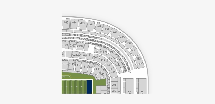 Sdccu Stadium Seating Chart, transparent png #659279