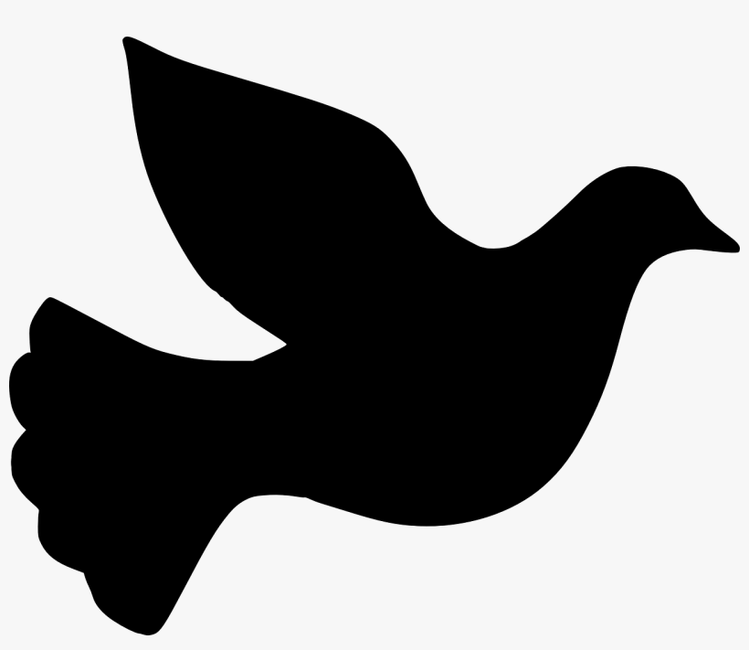White Dove Peace Png - Dove Clip Art Silhouette, transparent png #659433