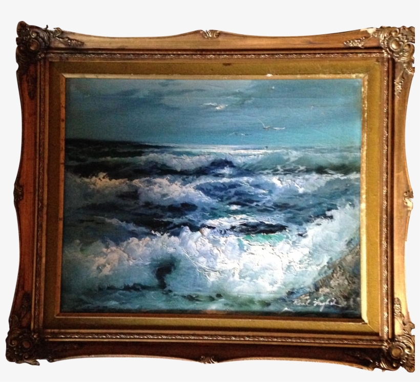 Roal English Seascape Painting - Painting, transparent png #659806