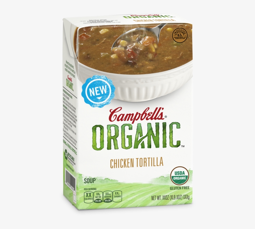 Warming To Organics - Campbell's Organic Sun-ripened Tomato & Basil Bisque, transparent png #659891