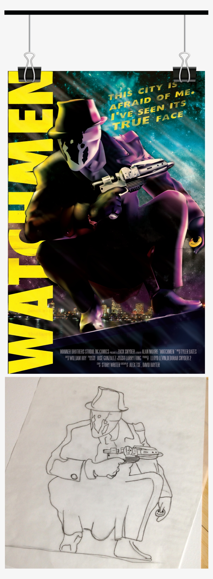 Cover Watchmen-work, transparent png #6500759
