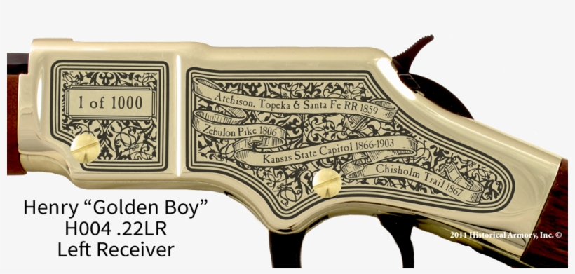 Kansas State Pride Engraved Rifle, transparent png #6501826