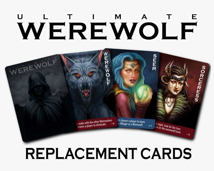 Replacement Cards For Ultimate Werewolf, transparent png #6502046