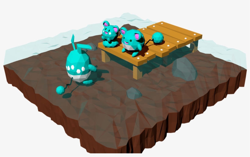 Oc Image[oc] Azumarill Family Hanging Out, transparent png #6502654