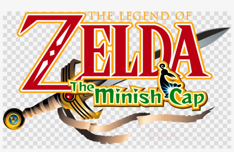 Legend Of Zelda The Minish Cap Logo Png Clipart The, transparent png #6502717