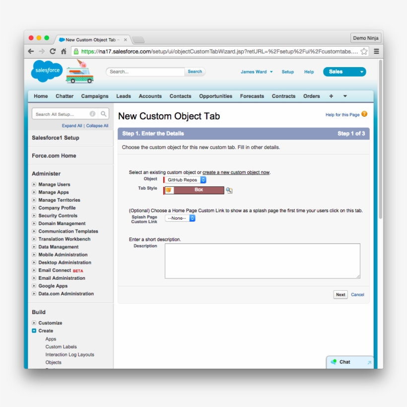 You Can Now Create A New Custom Object Tab For The, transparent png #6503010