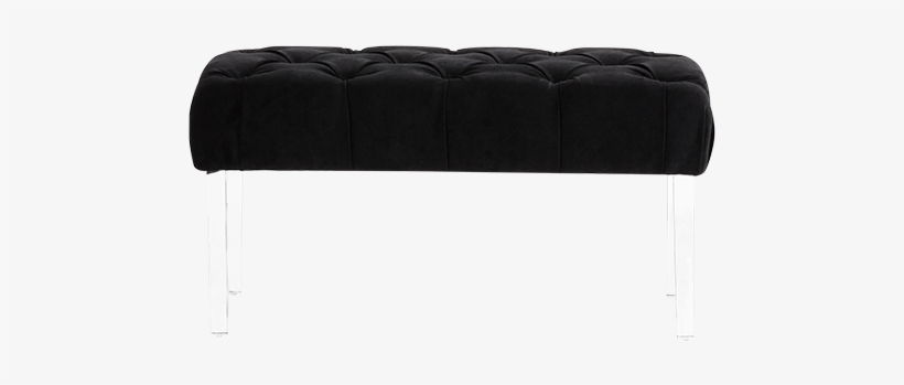 Image For Black Velvet Bench From Brault & Martineau, transparent png #6503293