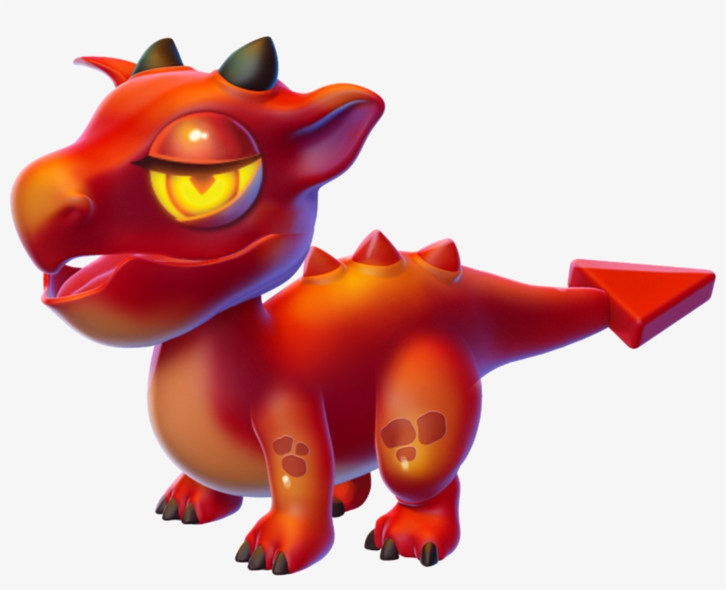 Hellfire Dragon Baby, transparent png #6505668