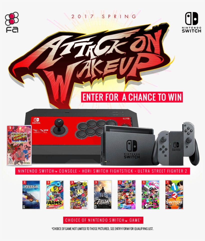Win Nintendo Switch Console 2 Games Giveaway, transparent png #6505720