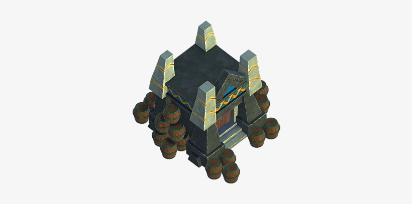 Dwarf Healing Building Level09 Building, transparent png #6505887