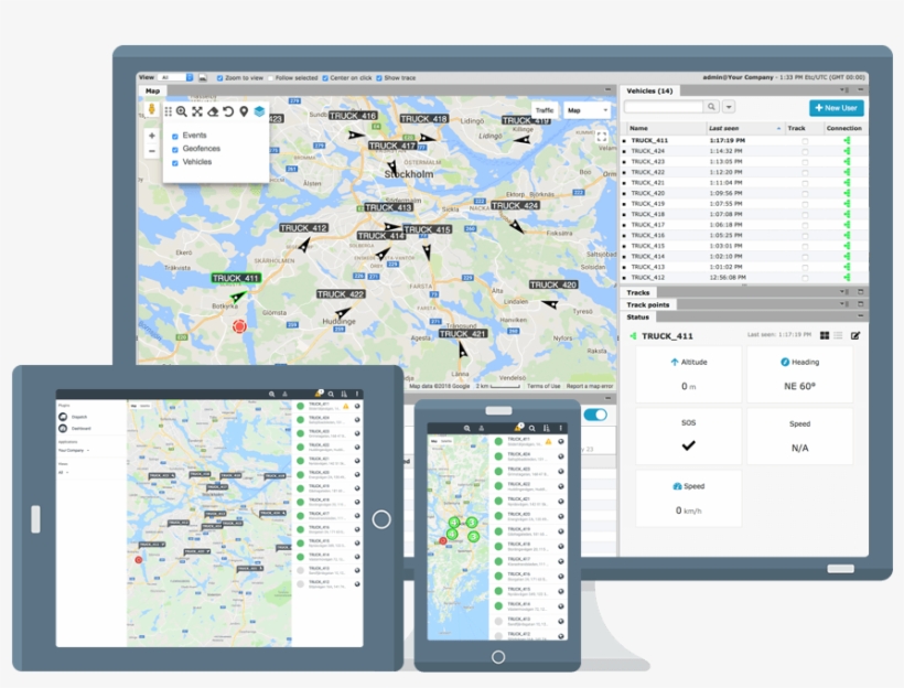 A Real-time Tracking And Fleet Management Platform, transparent png #6507380