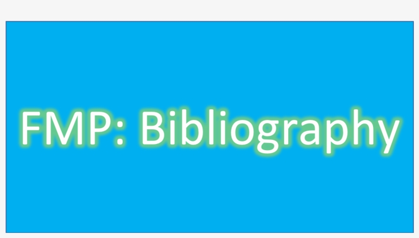 Bibliography For Fmp, transparent png #6507537