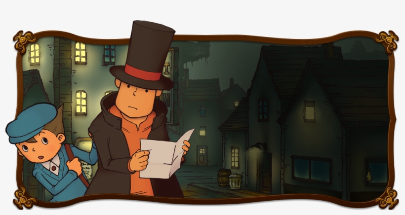 Professor Layton And The Curious Village Took Place, transparent png #6508333