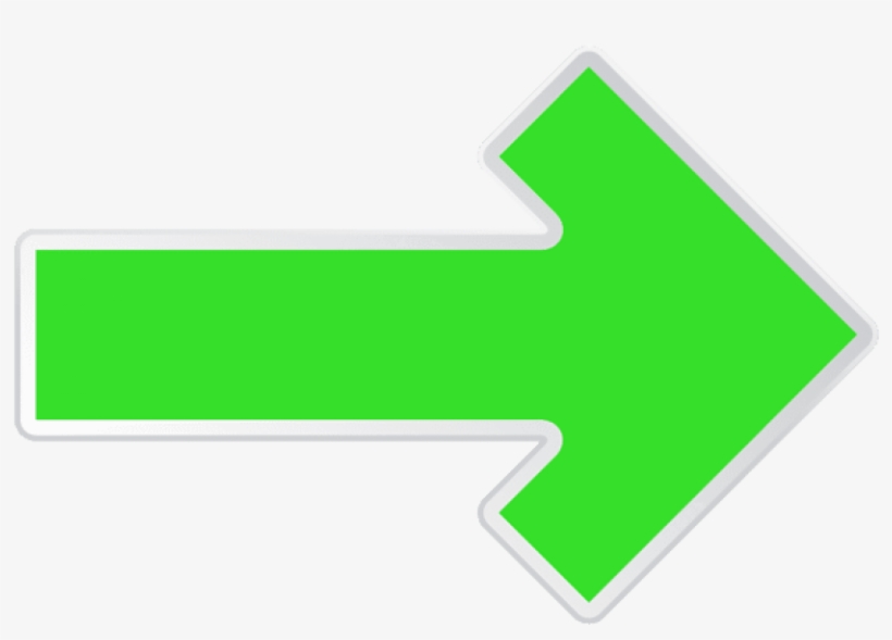 Free Png Download Arrow Green Right Transparent Clipart, transparent png #6508386