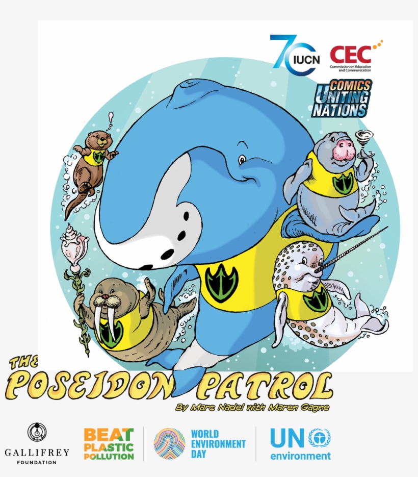 Check Out Our Latest Comic The Poseidon Patrol Which, transparent png #6509920