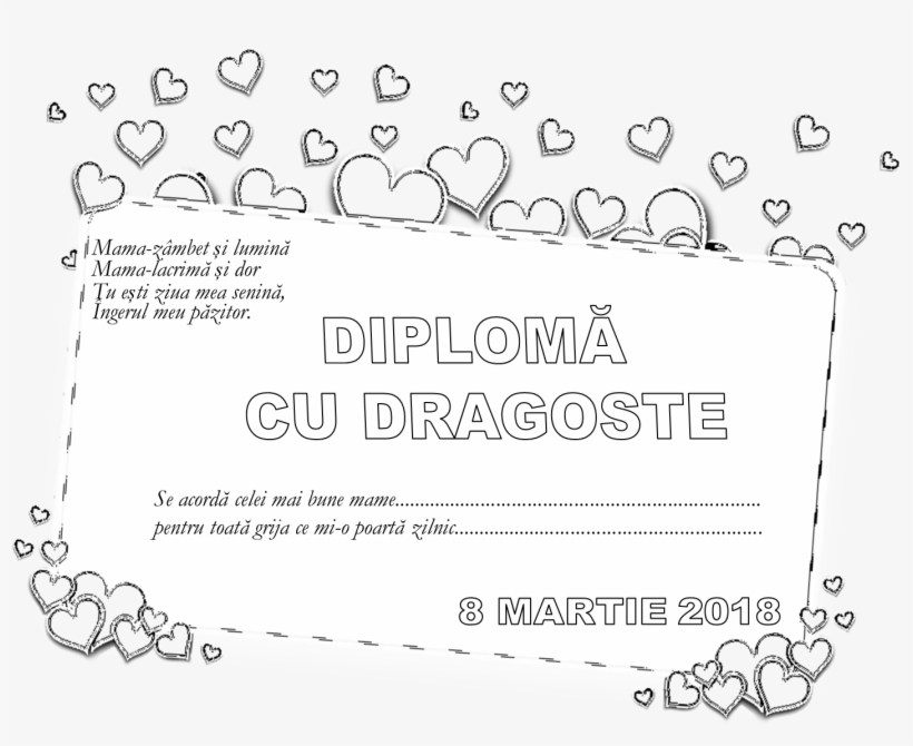 Diplome Pentru Mame, transparent png #6511545