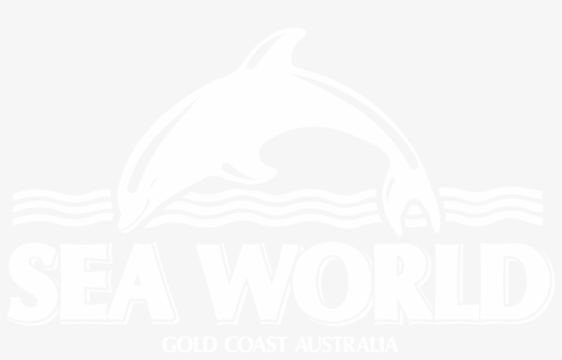 Sea World Logo Black And White, transparent png #6512525