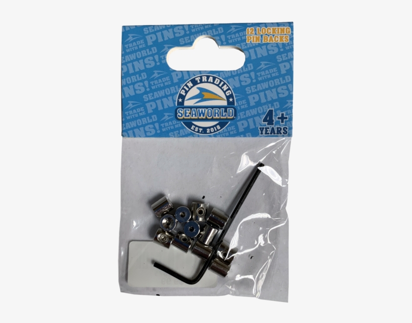 Locking Pin Backs 12 Pcs, transparent png #6512670