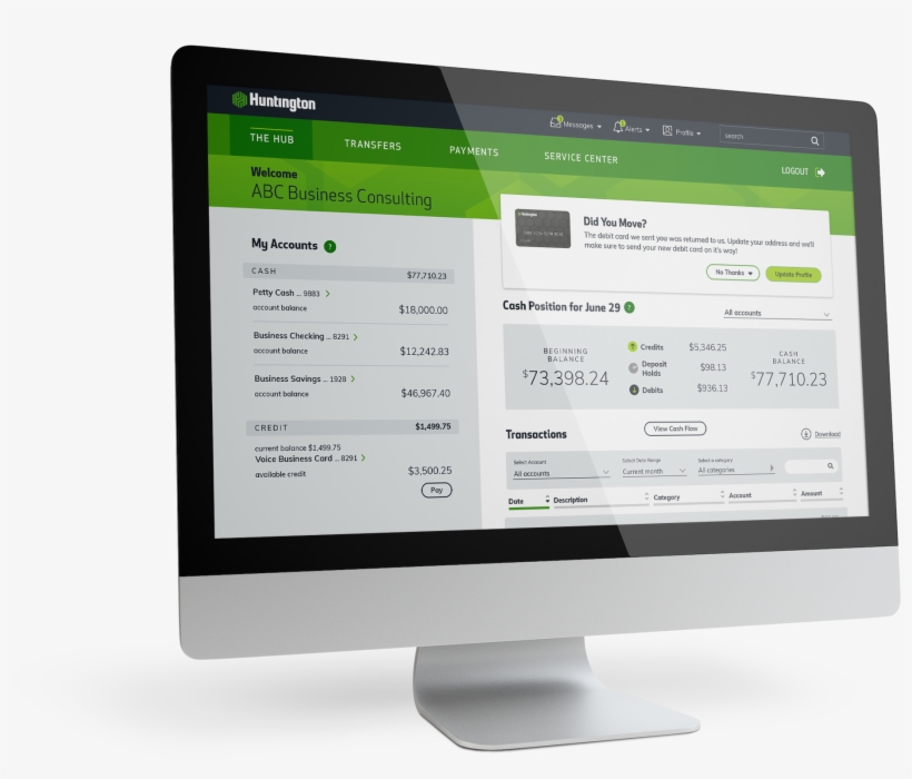 Huntington's Online Security Commitment, transparent png #6512826