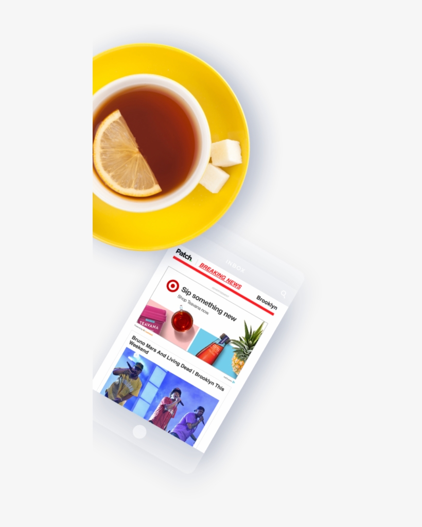 Patch Tea And Device Mock, transparent png #6517789