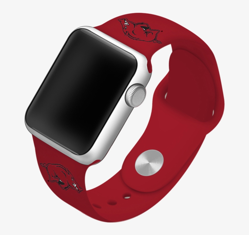 University Of Arkansas Razorbacks Silicone Sport Band, transparent png #6519592