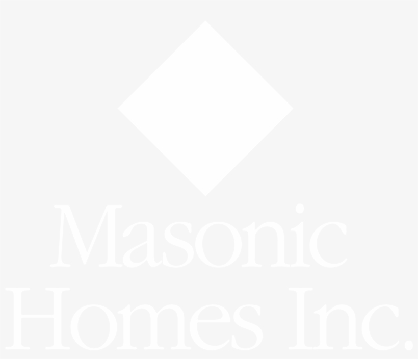 Masonic Homes Logo Black And White, transparent png #6519648