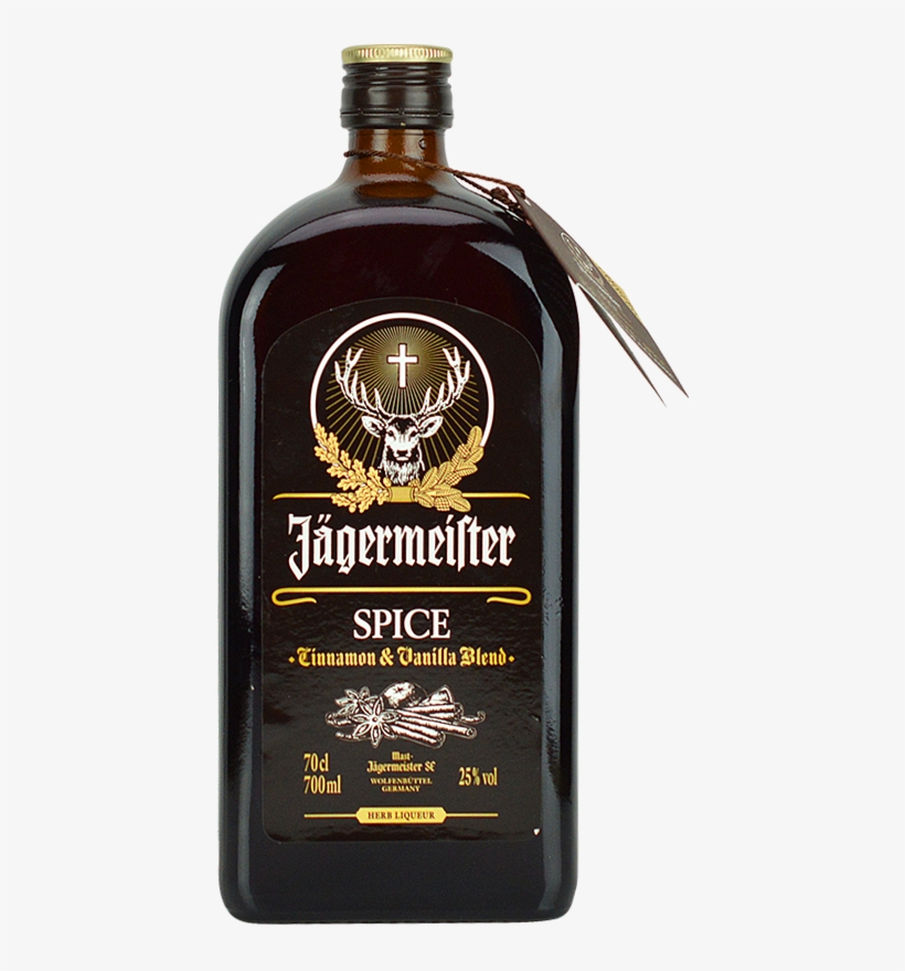 Personalised Jagermeister Spiced Liqueur 70cl Engraved, transparent png #6520279