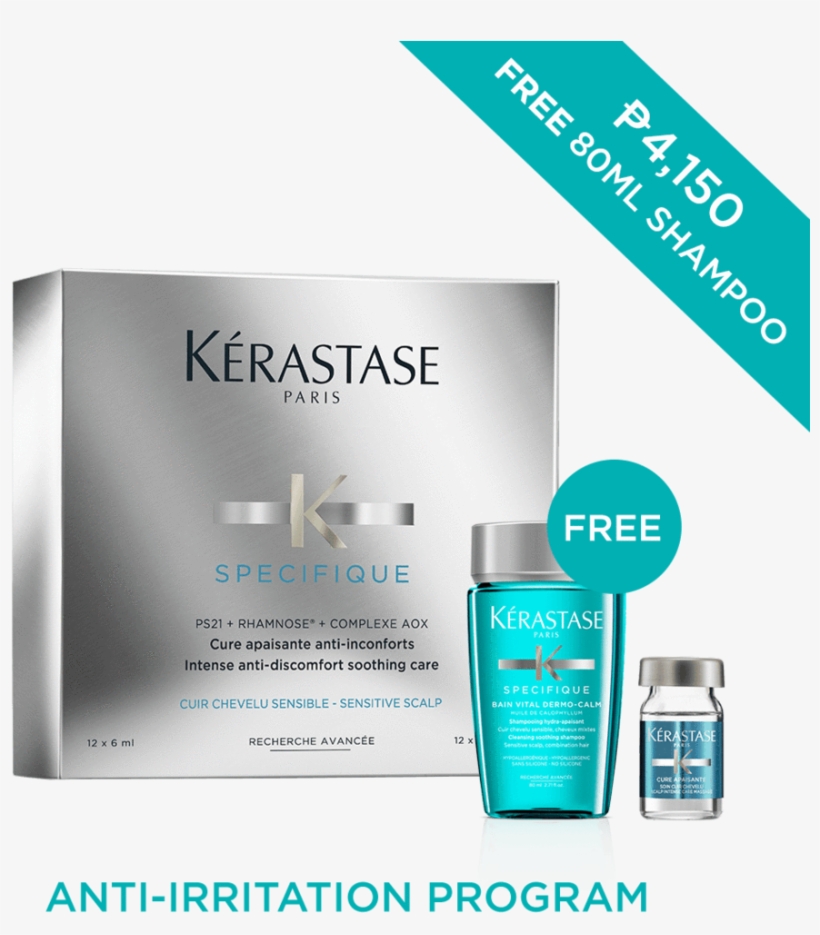 Kérastase Spécifique Anti-irritation Treatment 6ml, transparent png #6520575