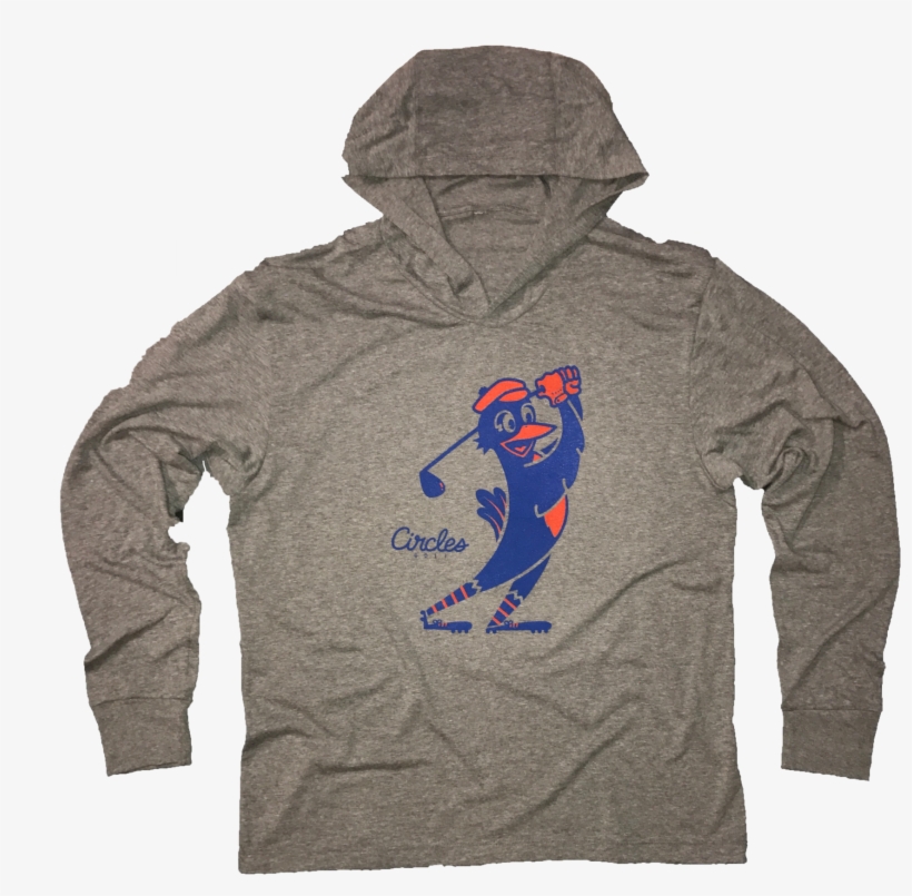 Circles Golf Chirps Mascot Logo Thin Hoodie, transparent png #6521006
