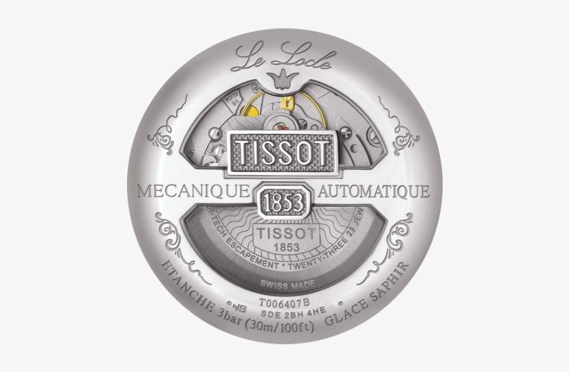 Tissot Le Locle Powermatic, transparent png #6523026