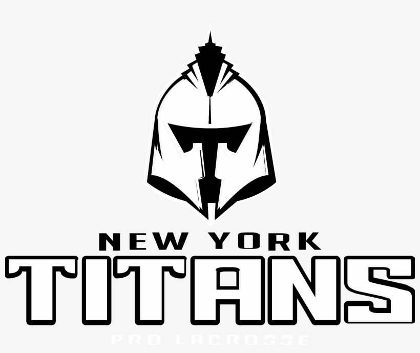 New York Titans Logo Black And White, transparent png #6523544