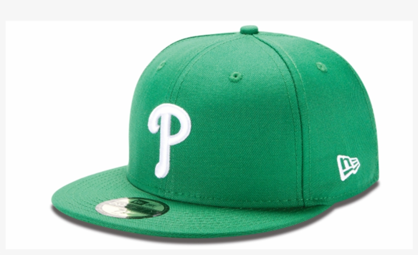 New Era White 5950 Philadelphia Phillies Kelly Green, transparent png #6527421