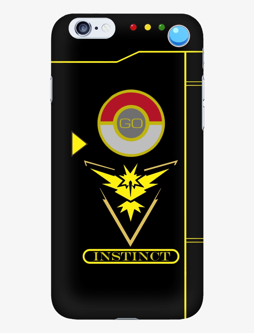 Team Instinct Phone Case Pokemon Go For Iphones, transparent png #6528027