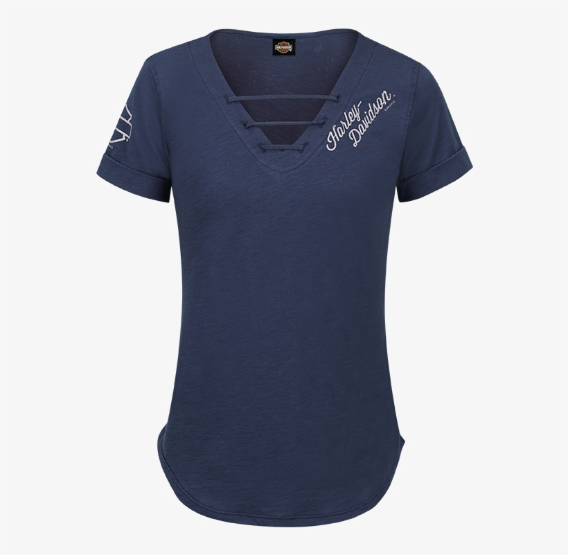 Harley-davidson Step Ladies Dealer Tee, transparent png #6529509