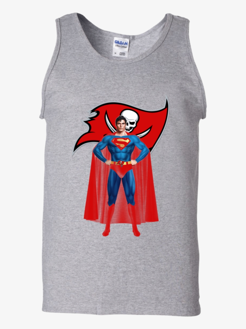 Tampa Bay Buccaneers Superman T Shirt, transparent png #6529810